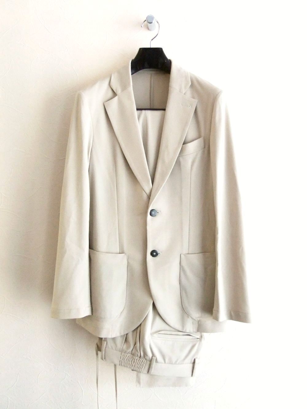 STROZZI    SILKY JERSEY  (ライト ベージュ)  ジャージージャケット  A3697