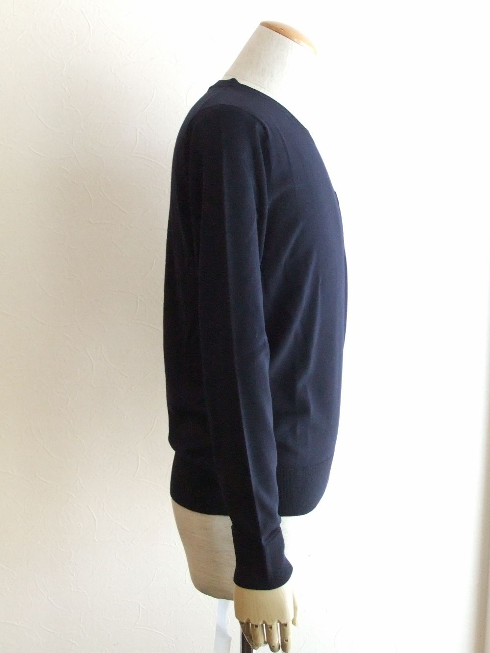 D2 EMBROIDERED KNIT SWEATER ウール クルーネックセーター  S74HA1103