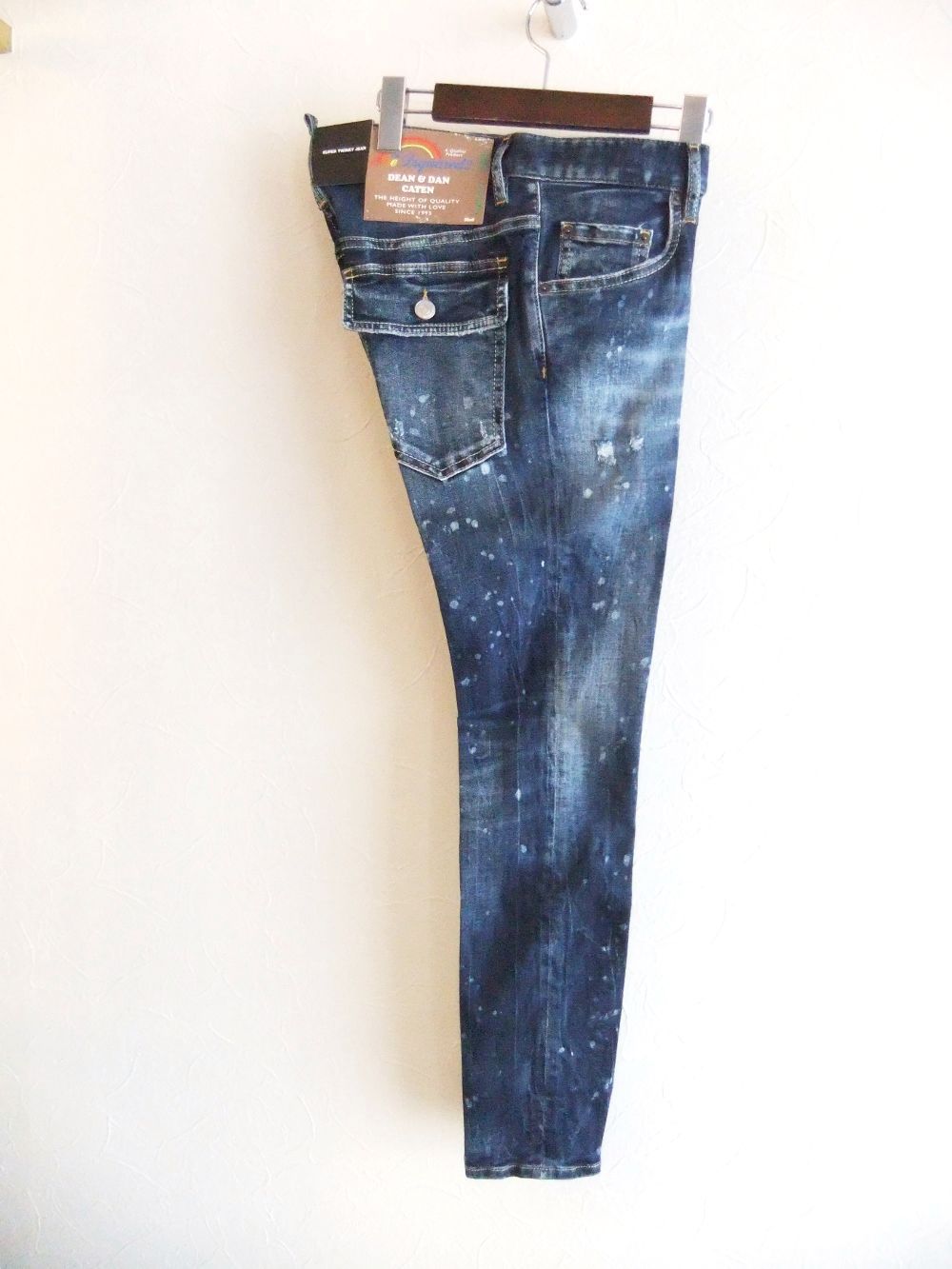 Dsquared2 - DARK MOLDY WASH SUPER TWINKY JEANS スーパー Dsquared2 - DARK MOLDY WASH SUPER TWINKY JEANS スーパー