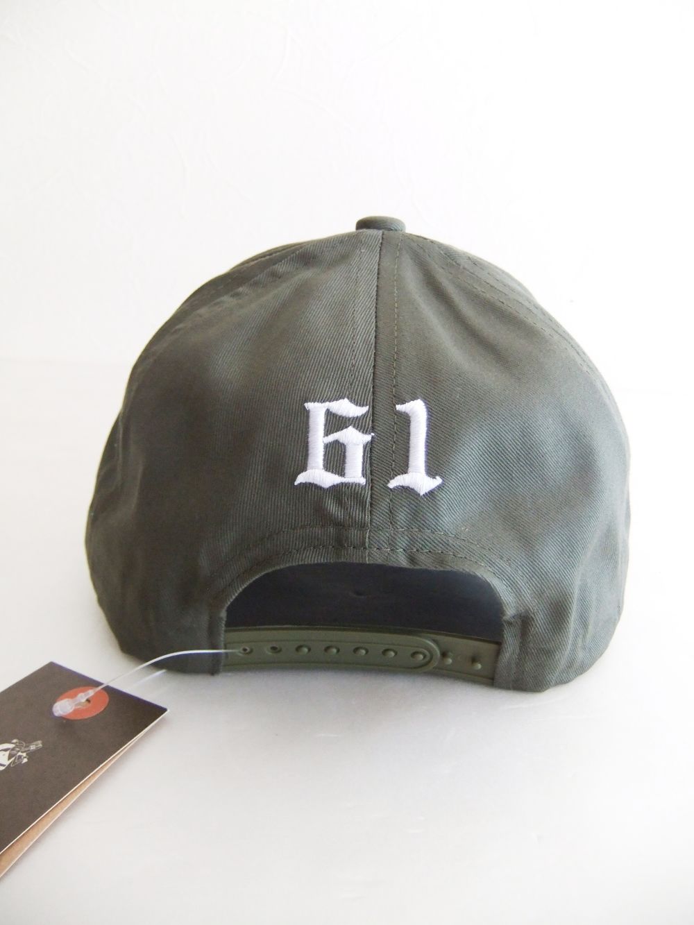 DUCKBILLS TOUR CAP   ( オリーブ )  ロゴ入りキャップ  RSA-22005