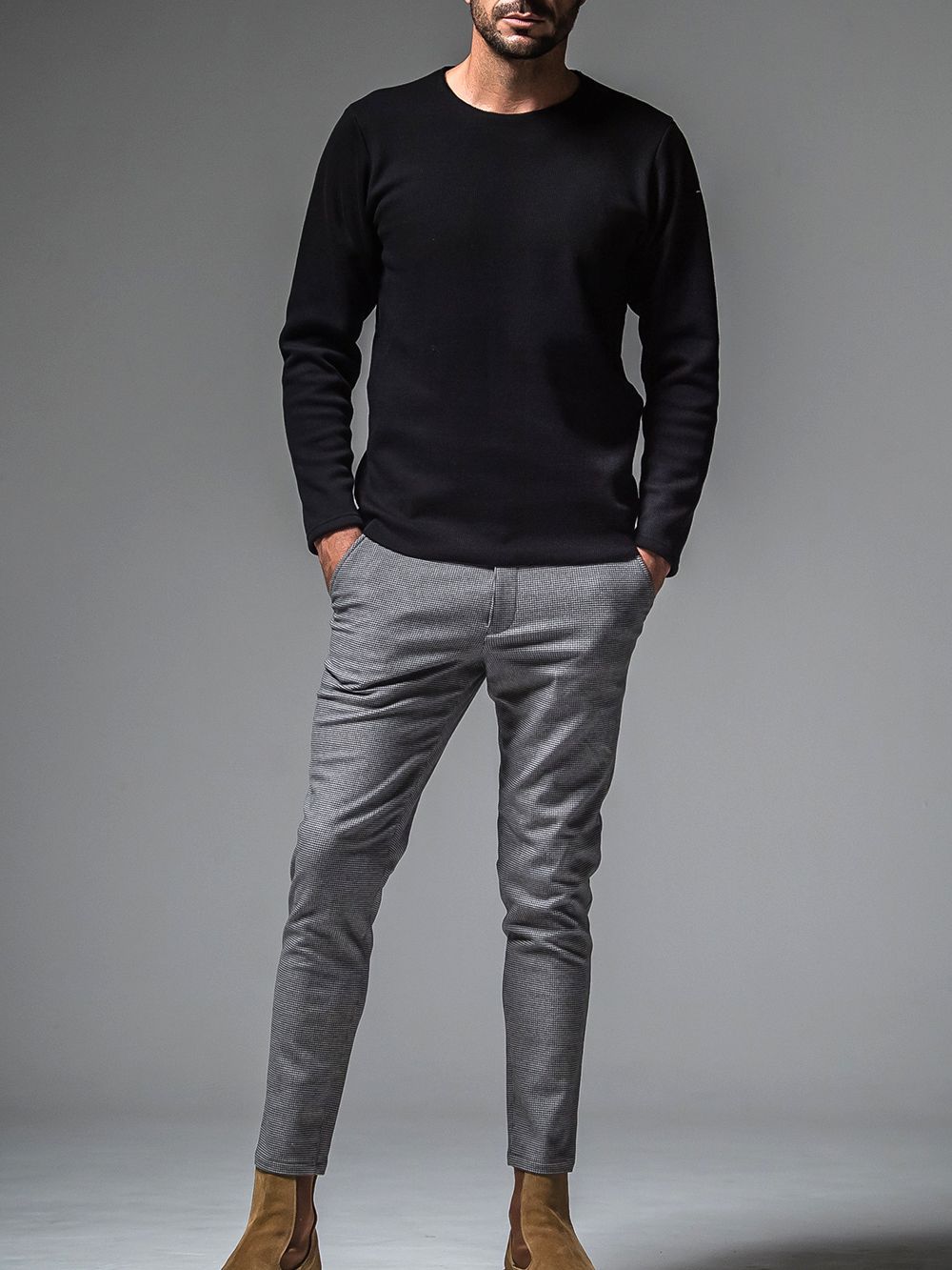VELOURS FLEECE NEO THERMAL  (ブラック)  カットオフ ハニカム サーマル