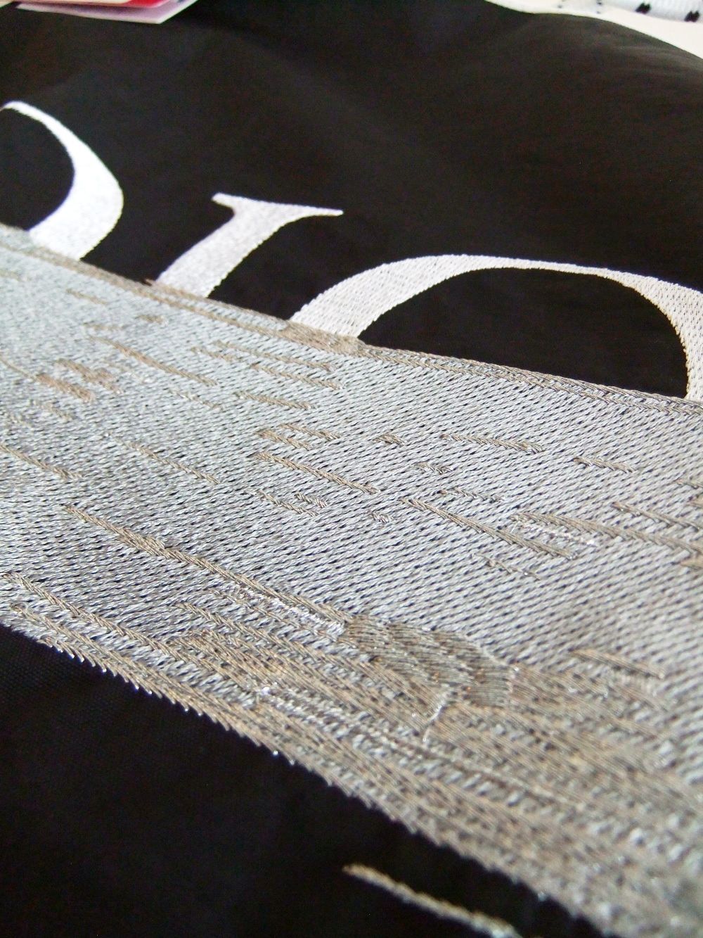 【MICALLE MICALLE Account】 HOMMAGE PAINT TOTE BAG   オマージュ トートバッグ   MAD106GDE