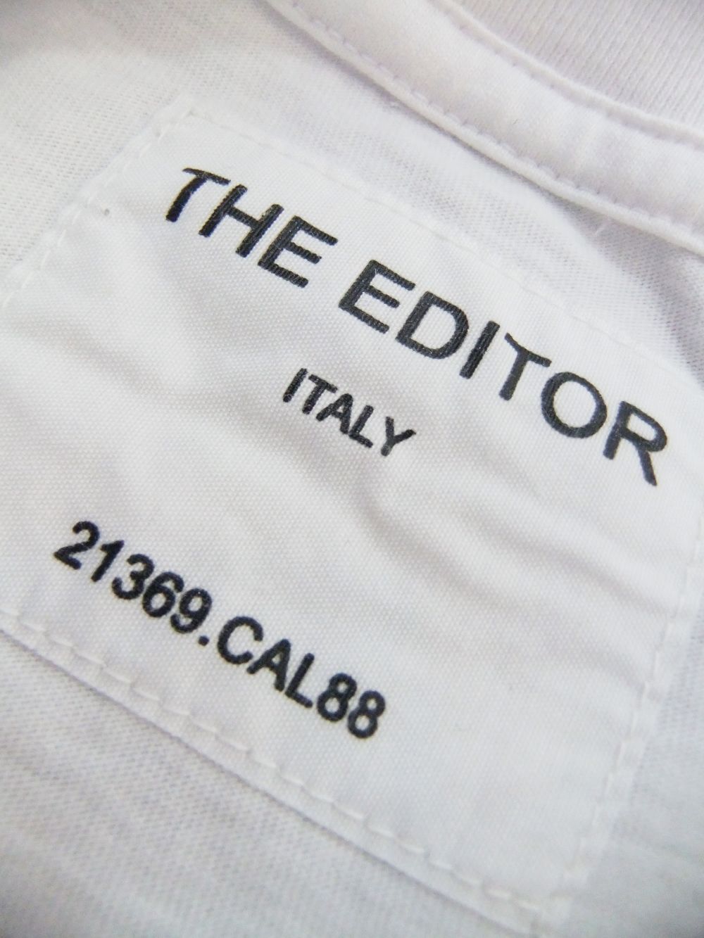 THE EDITOR  STAR ロゴ 長袖Tシャツ