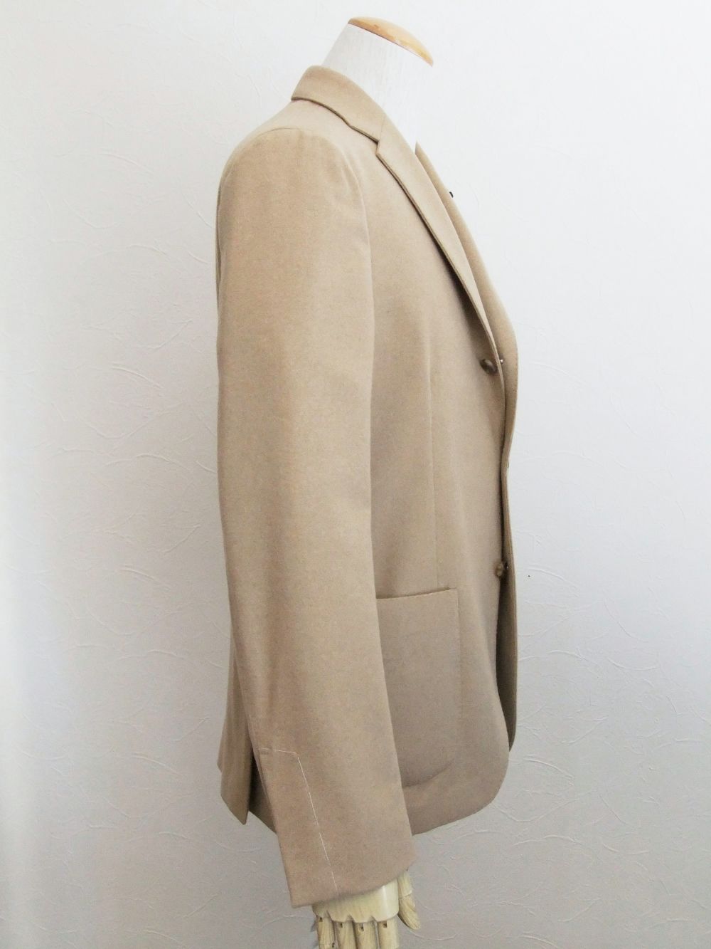 CASHMERE/WOOL  2B JACKET  カシミヤ / ウール 2Bジャケット