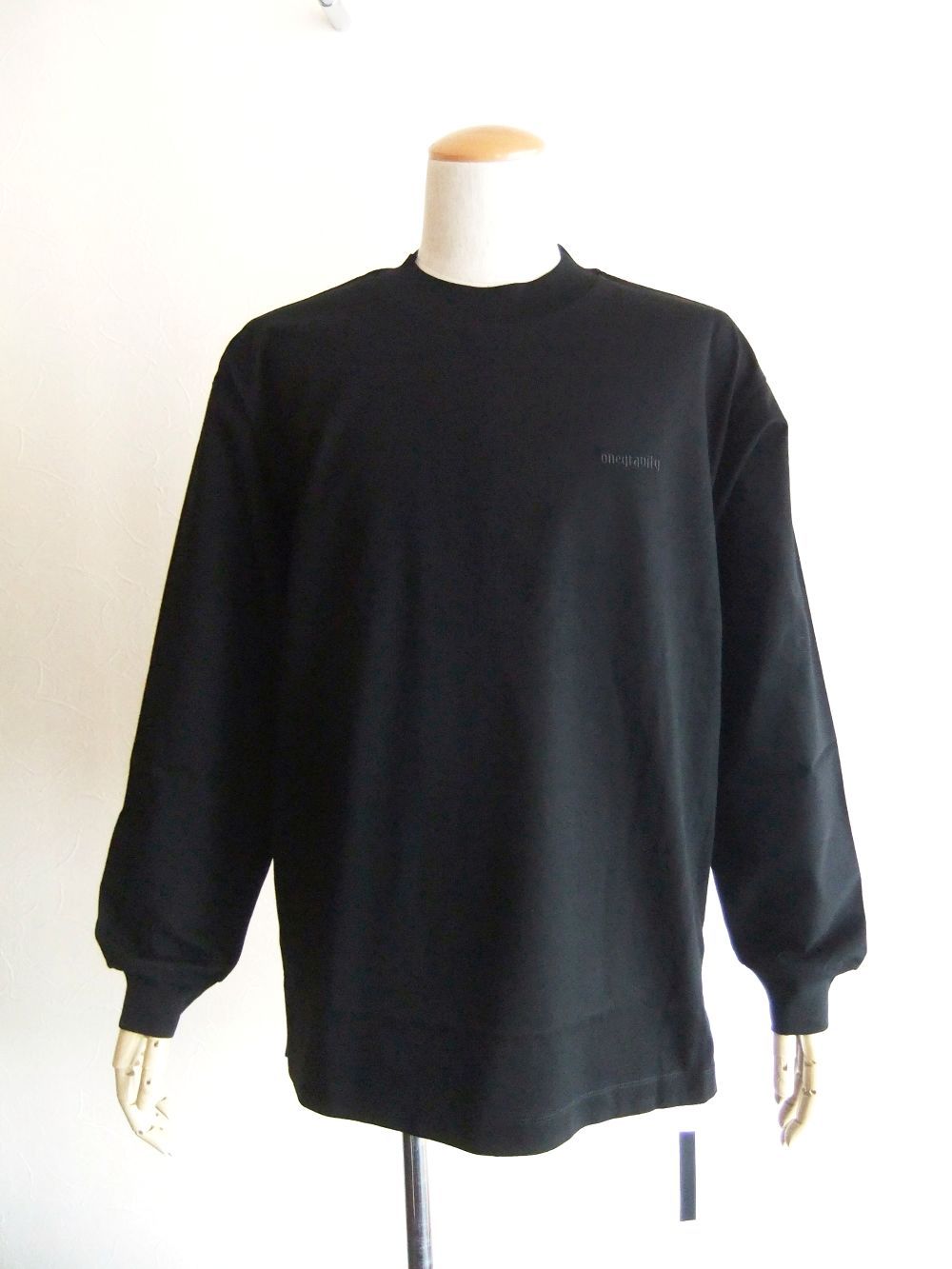サイドジップ ロングスリーブ カットソー