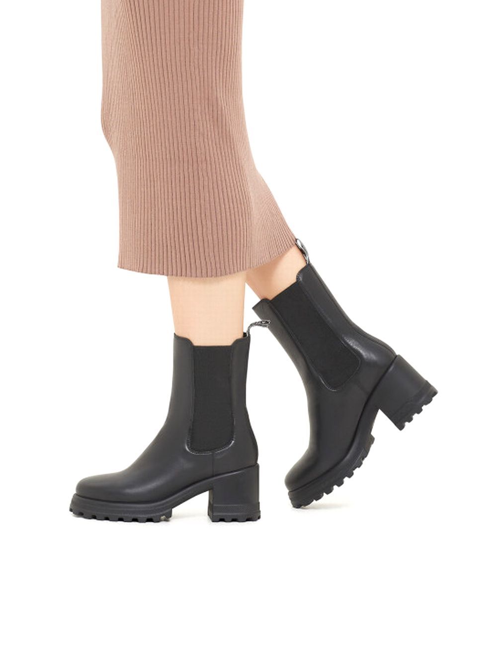 〈LADIES〉 CLAIRE  ナッパレザー ブーツ   0A01