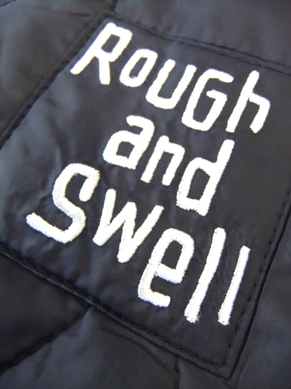 WAVY JACKEY S.S  (ネイビー)  中綿入り 半袖ブルゾン    RSM-26253
