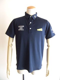 CHEER HORN POLO  (ネイビー)   半袖ポロ  RSM-25008