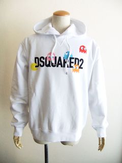 PAC-MAN HOODIE COOL HOODIE  パックマン ロゴ スウェット パーカー   S71GU0637