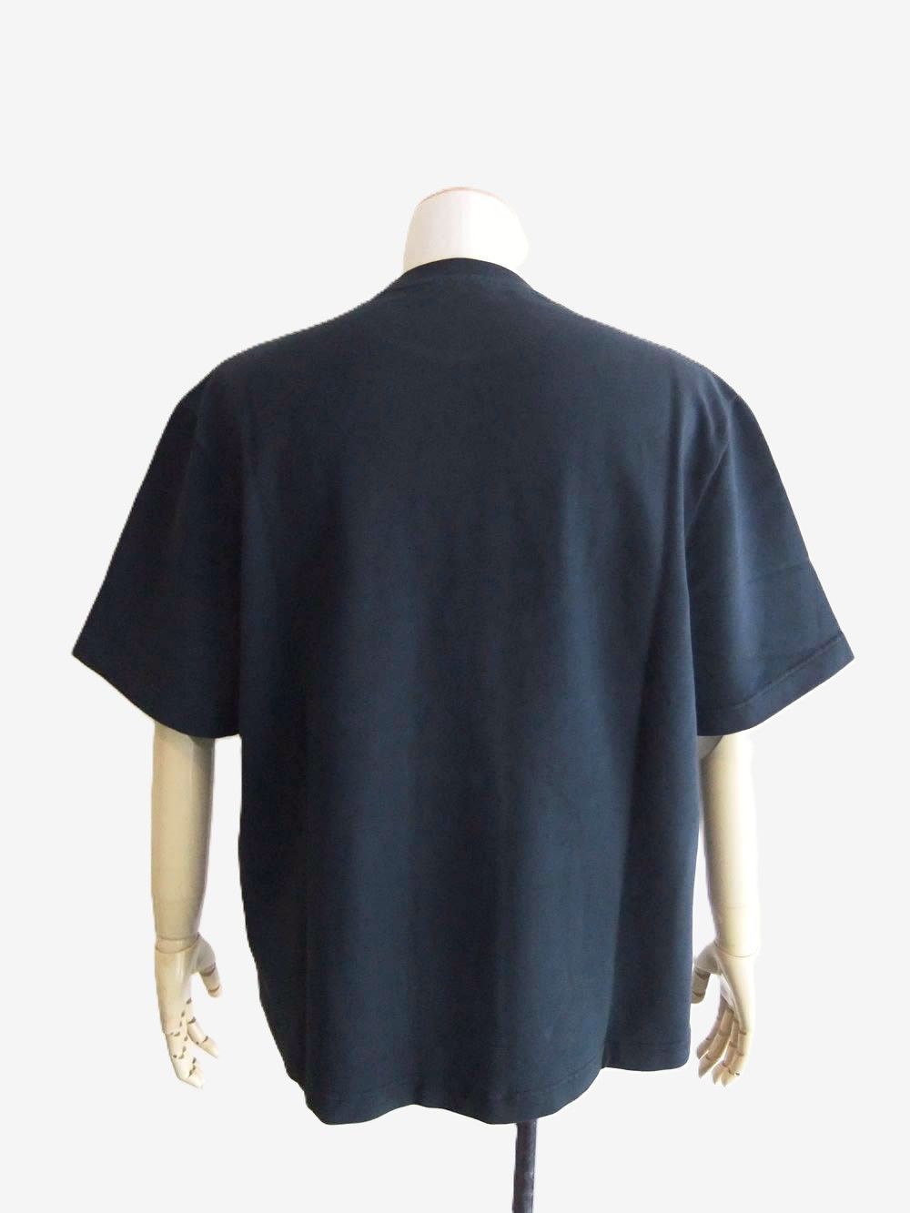 IF TEE  ミニ裏毛 クルーネック 半袖Tシャツ ( ネイビー )