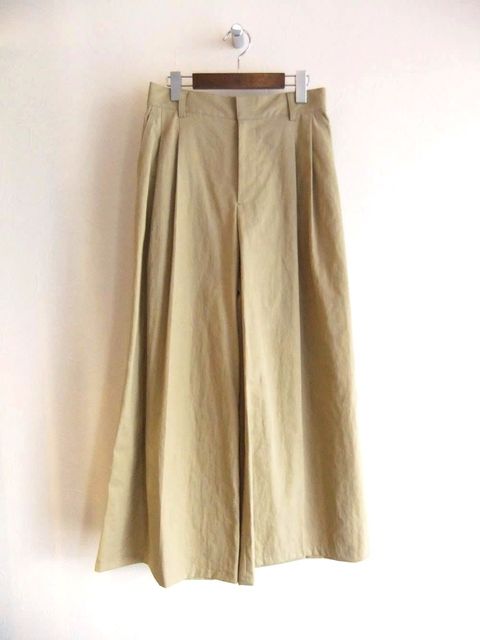 2タック入り ワイド パンツ   616631