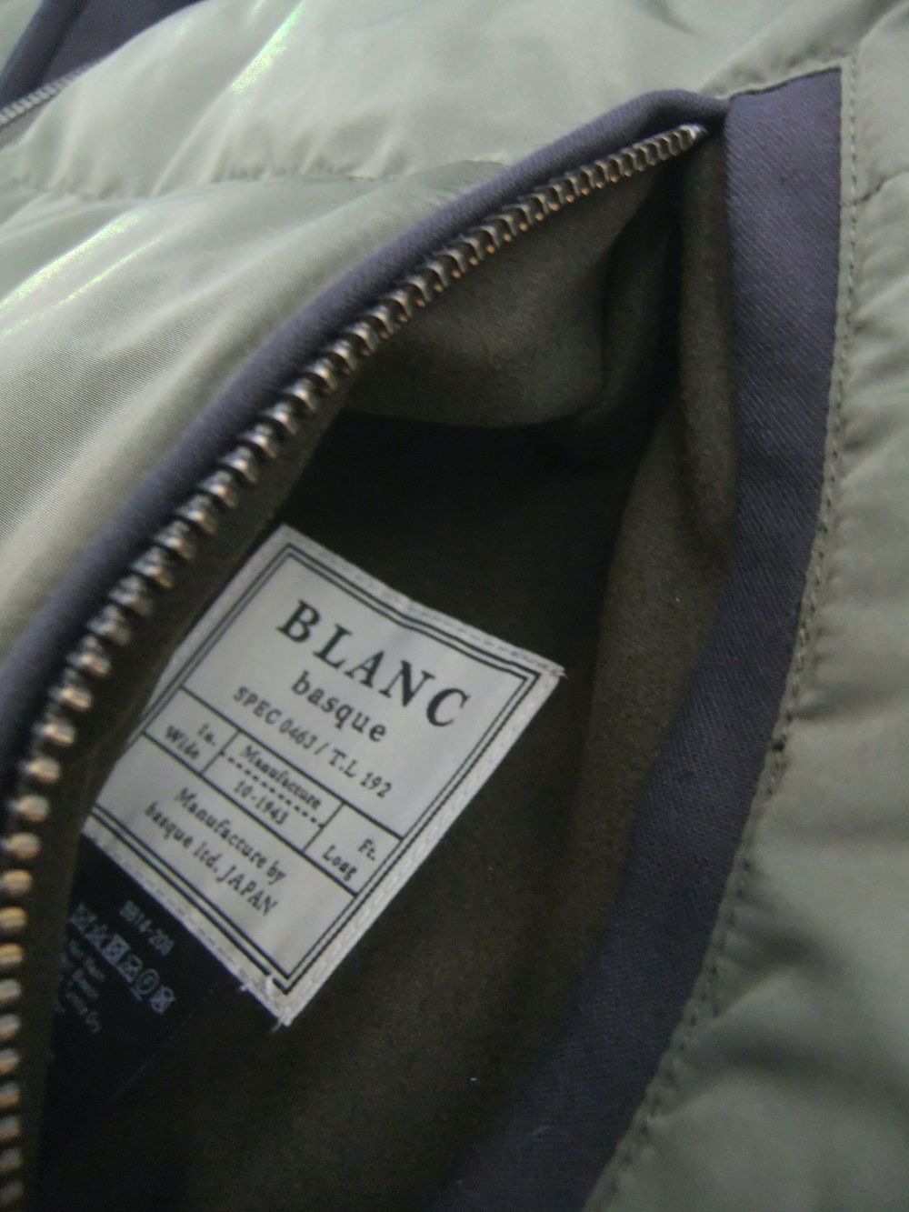 BLANC basque - リバーシブル ショート ダウンジャケット BB14-208