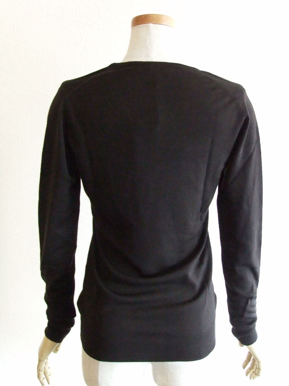 《LADIES》 ORCHID  30G ウール Vネック セーター