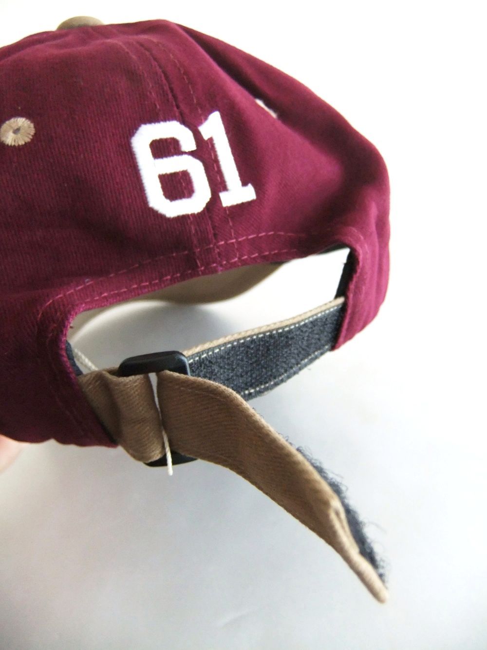 PREPPY B.B CAP  ( ボルドー )  ロゴ入りキャップ  RSA-24202