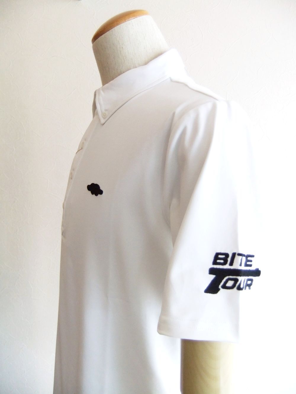 BITE TOUR POLO (ホワイト)   半袖B.D.ポロ  RSM-24001