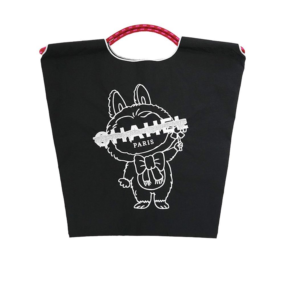 【MICALLE MICALLE Account】 HOMMAGE  HEL TOTE BAG  (ブラック)  オマージュ トートバッグ  MAJ102GDE