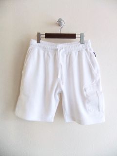 パイル カーゴ ショートパンツ  (ホワイト)