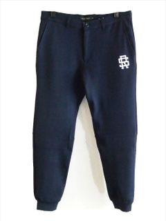 CALF PANTS ( ネイビー )  ジャージー リブパンツ   RSM-21261