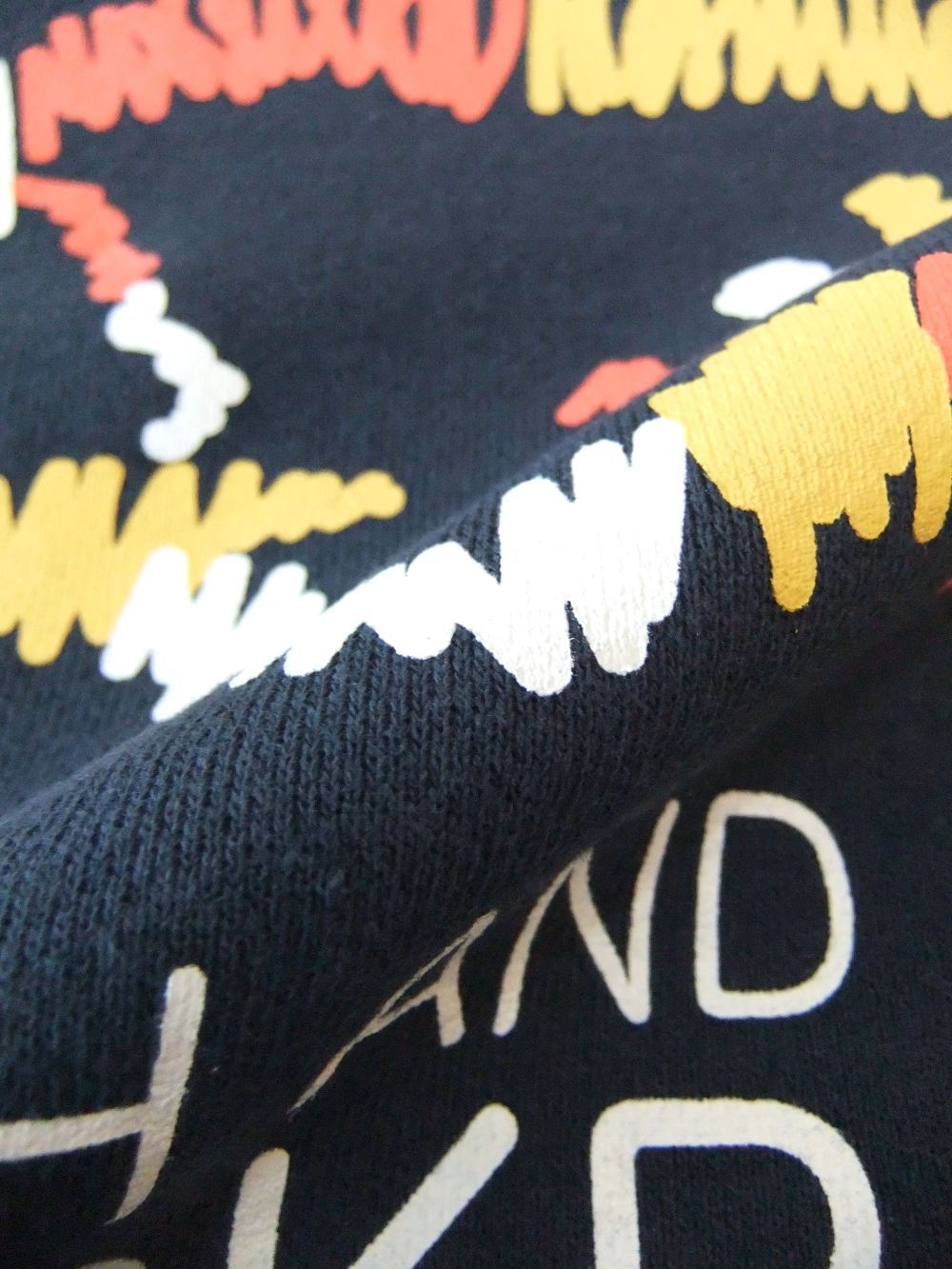 POOR DUCKBILL SWEAT  (ネイビー) ロゴ入りトレーナー   RSM-23040