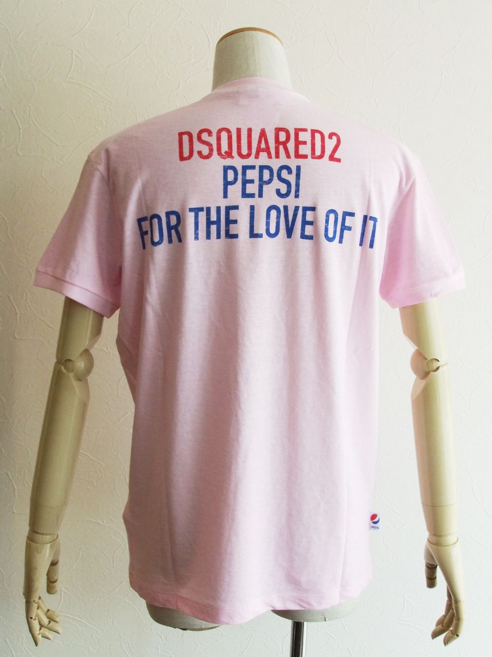 Dsquared2 - PEPSI ロゴプリント T-SHIRT (PINK) S78GD0041 | 4.444glad