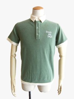 LONG BEACH POLO   パイル リングドットボタン ポロ   RSM-26019
