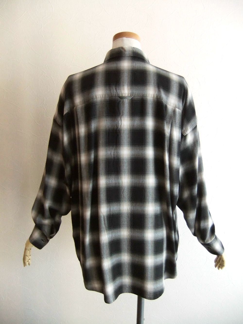 Cellulose Check Shirt  セルロース チェック シャツ   535943