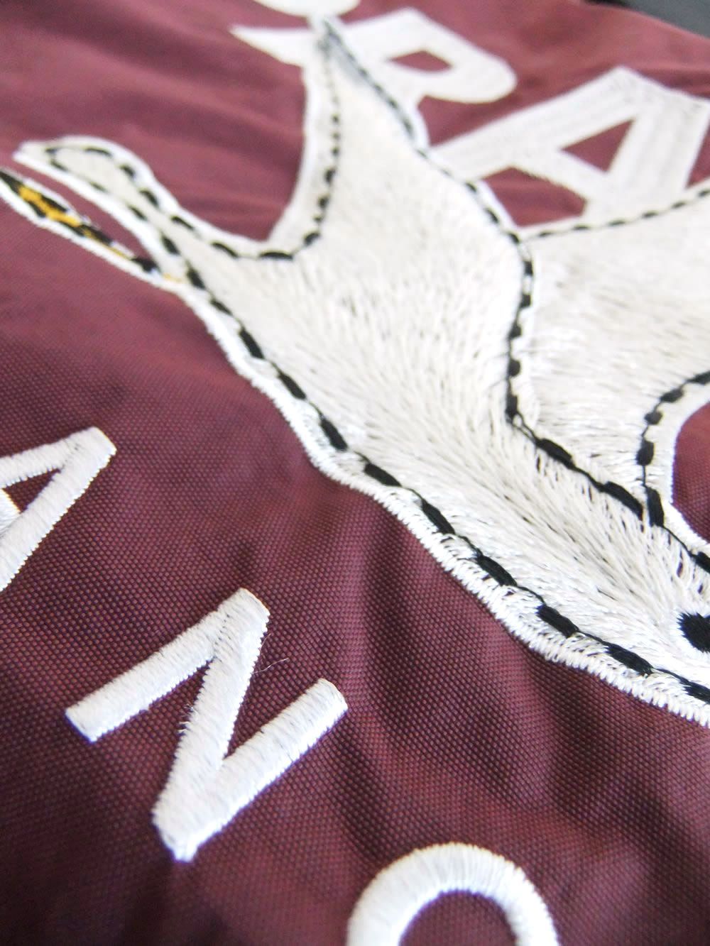 【MICALLE MICALLE Account】 HOMMAGE SEAGUL MOTIF FLAP BAG (ワイン) オマージュ フラップ トートバッグ  MAD116GEB