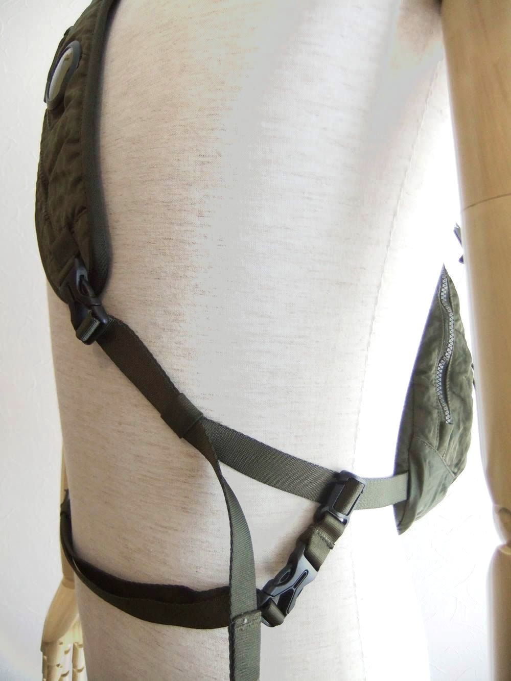 NYLON B CROSSBODY BAG  (カーキ)  ゴーグル ボディバッグ