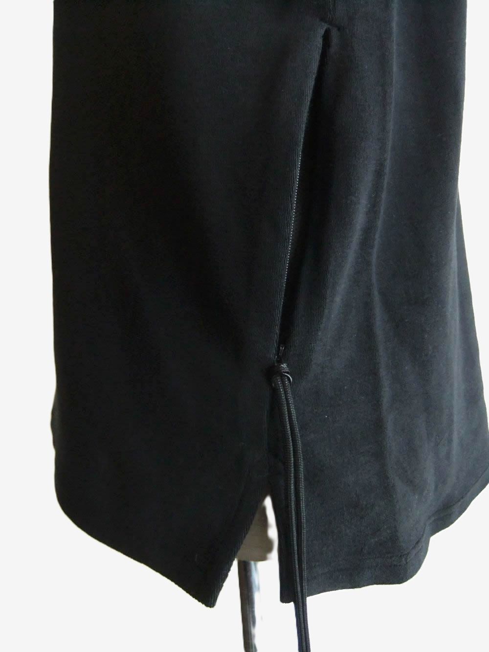 PILE SIDE ZIP PK S/S  パイル ショートスリーブカットソー