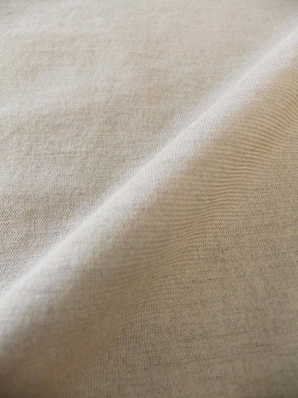 コットン クルーネック Tシャツ ( ベージュ )  TSMC10