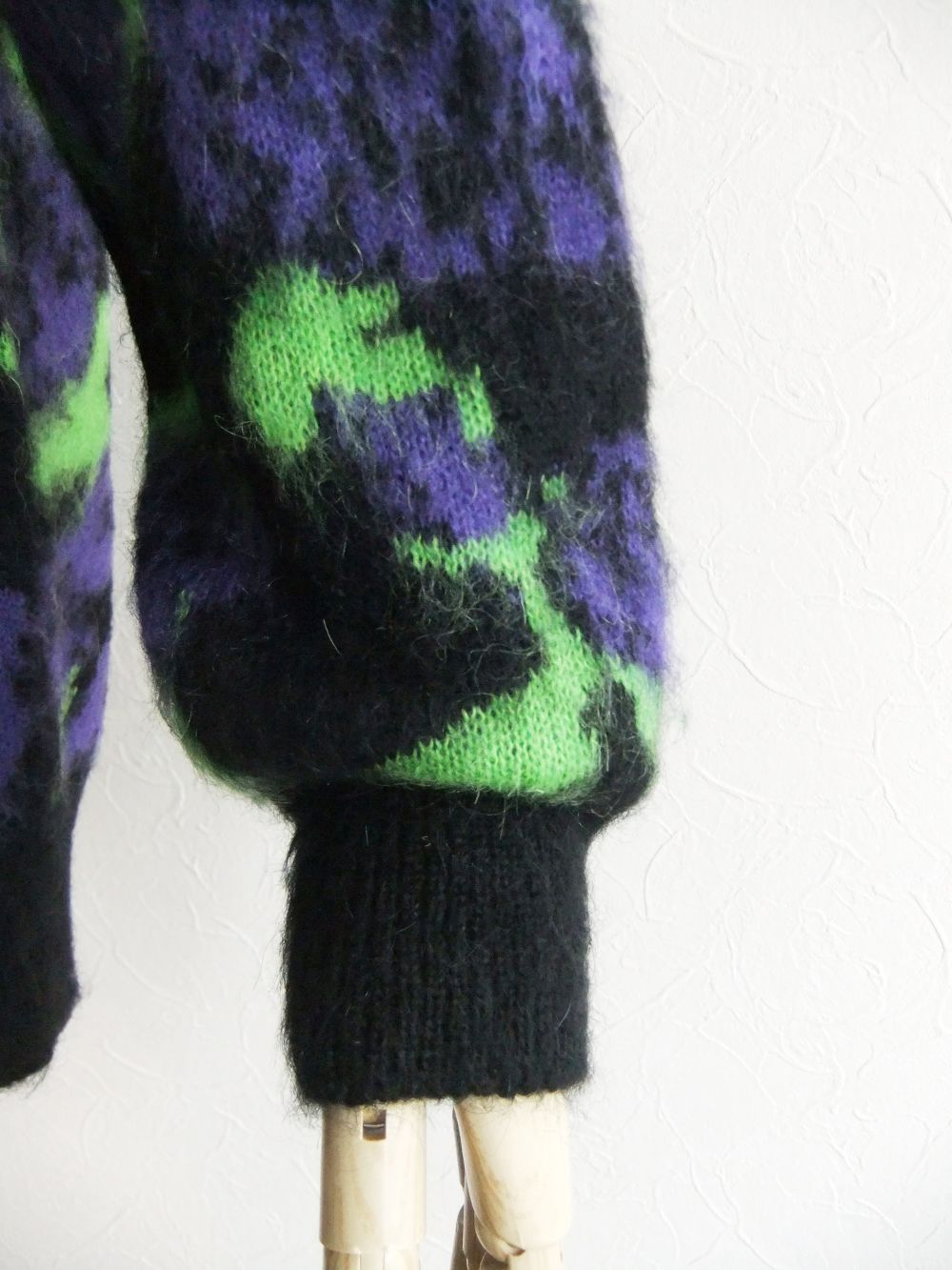 LIKE CAMO SWEATER カモ柄風セーター