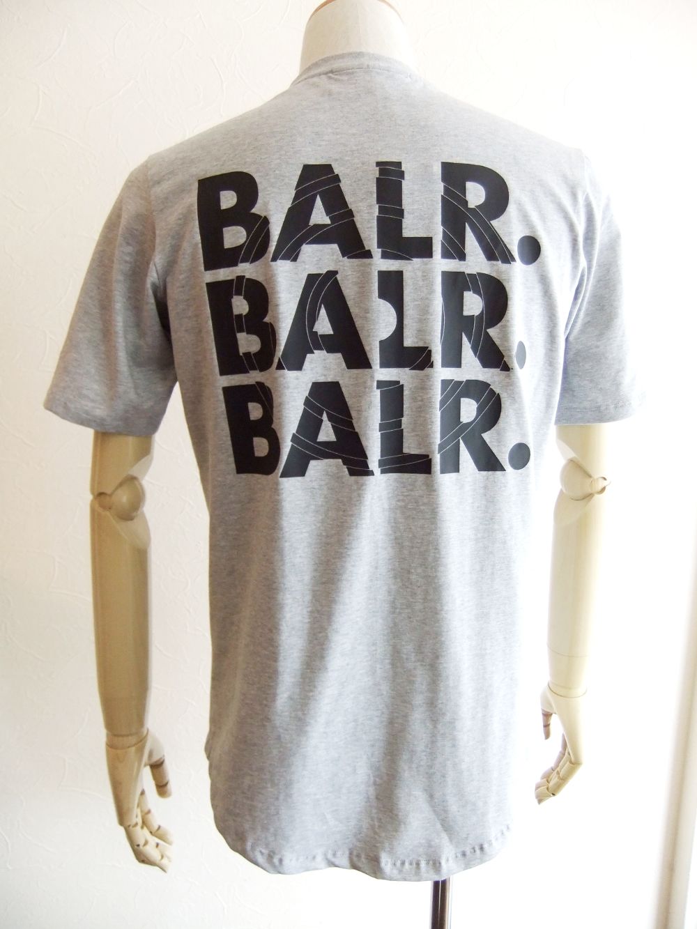 ロゴ T-SHIRT  (グレー)  BALR.  TRIPLE ATHLETIC