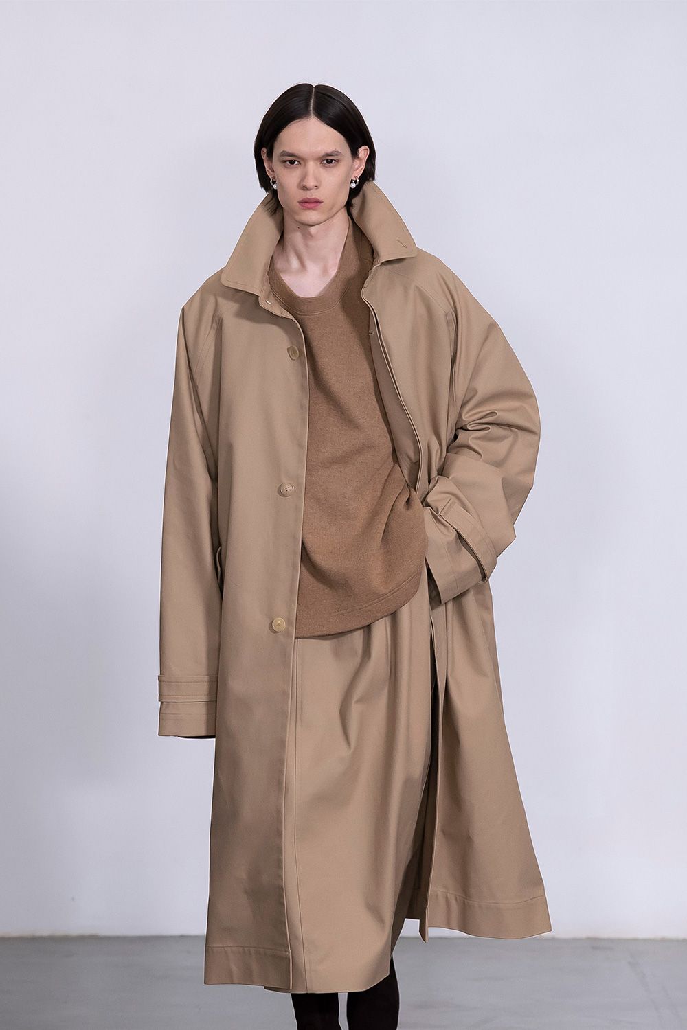 HED MAYNER - TRENCH COAT(CAMEL) | Acacia ONLINESTORE