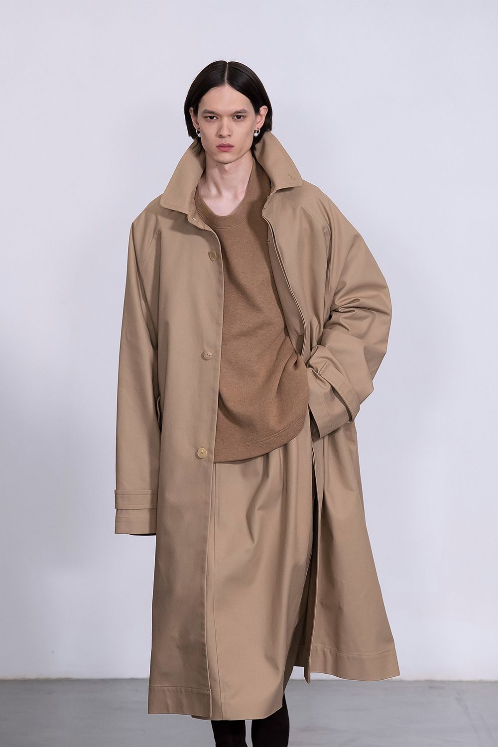 HED MAYNER /TRENCH COATトレンチコート（XS） | www.supremecourtbar