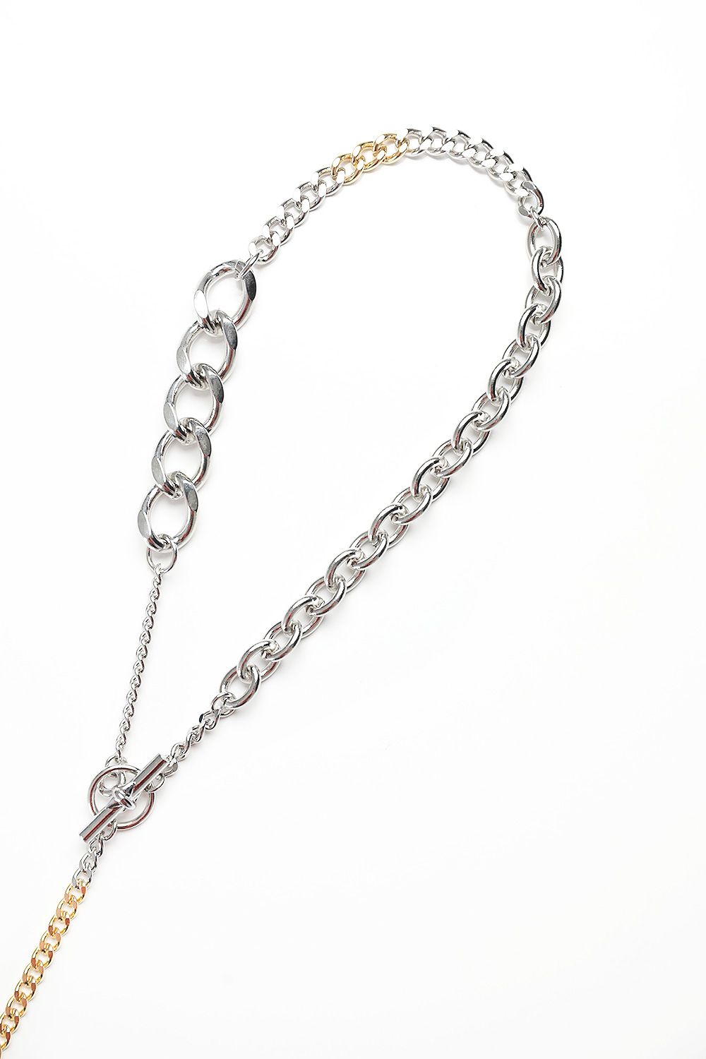 ヨウジヤマモト Y's BRASS CHAIN CHOKER 2 DOUBLE