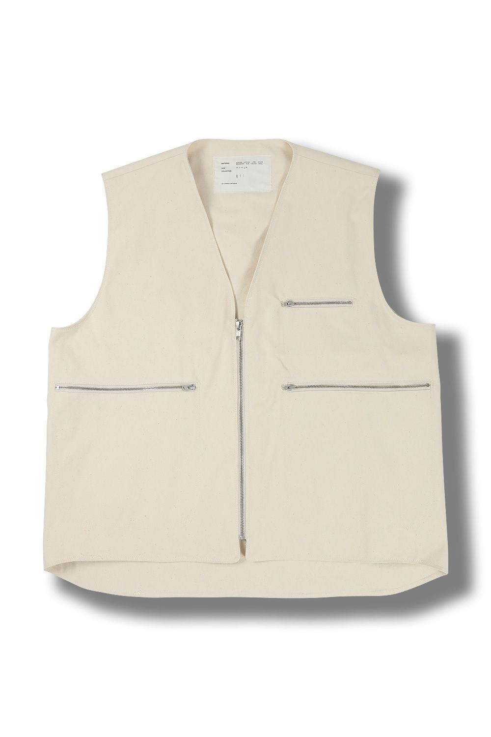 引き出物 camiel fortgens カミエルフォートヘンス22aw zip vest