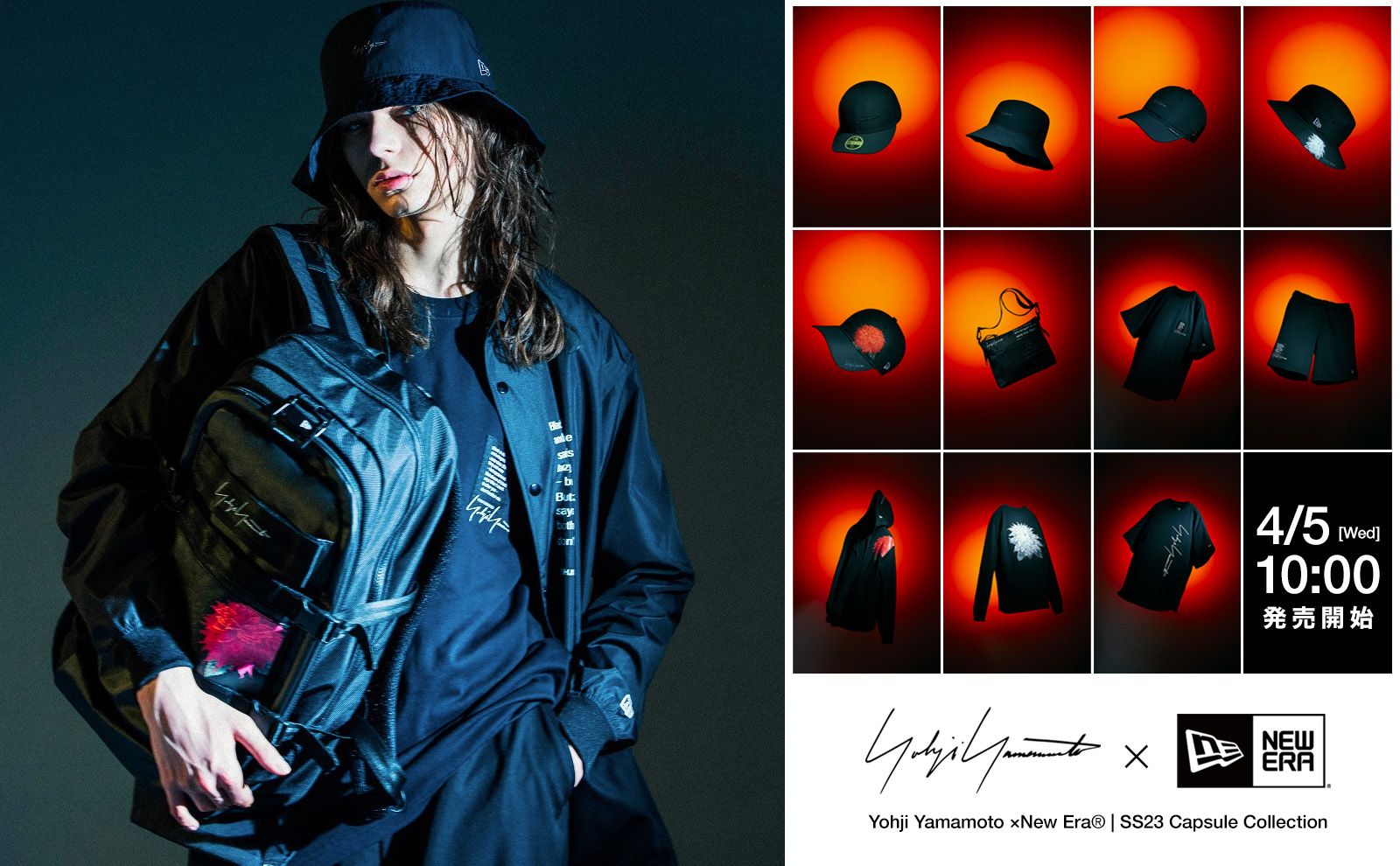 Yohji Yamamoto x New Era COLLECTION 2023SS: ｜THE SHOP YOHJI YAMAMOTO