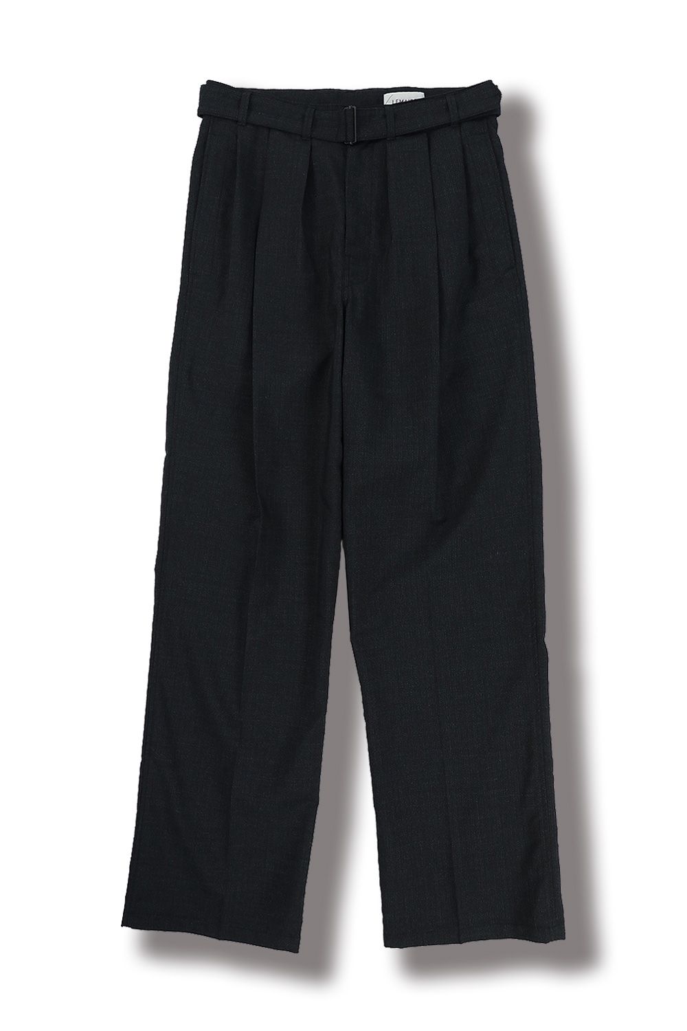 lemaire 22aw loose pleated pants