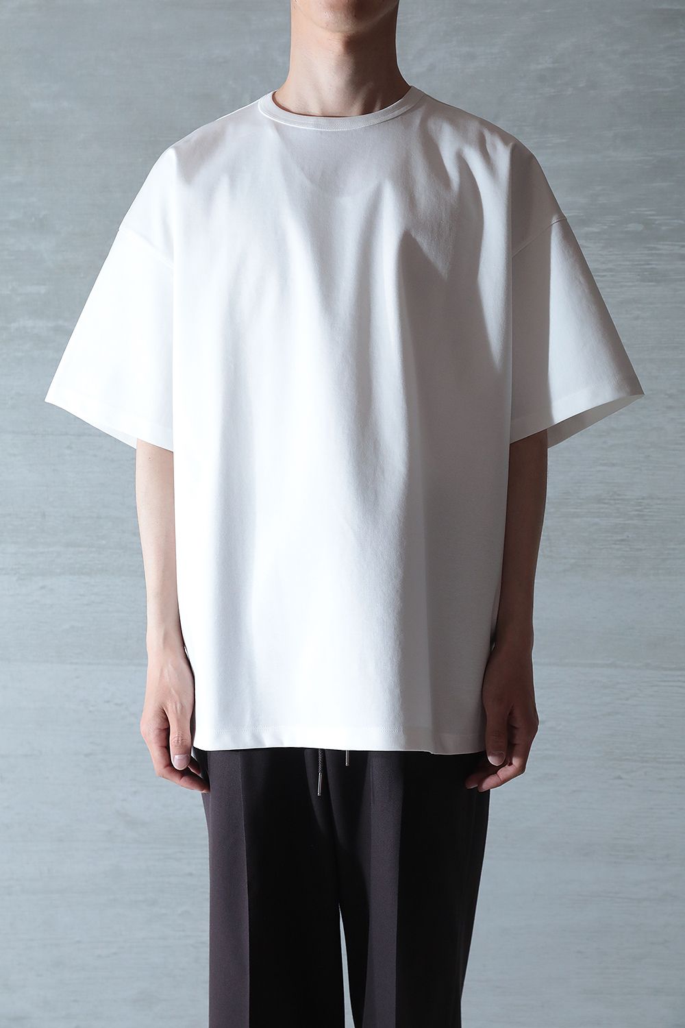 THE RERACS - 【ラスト1点】THE SUPER OVER SIZE T-SHIRT(WHITE