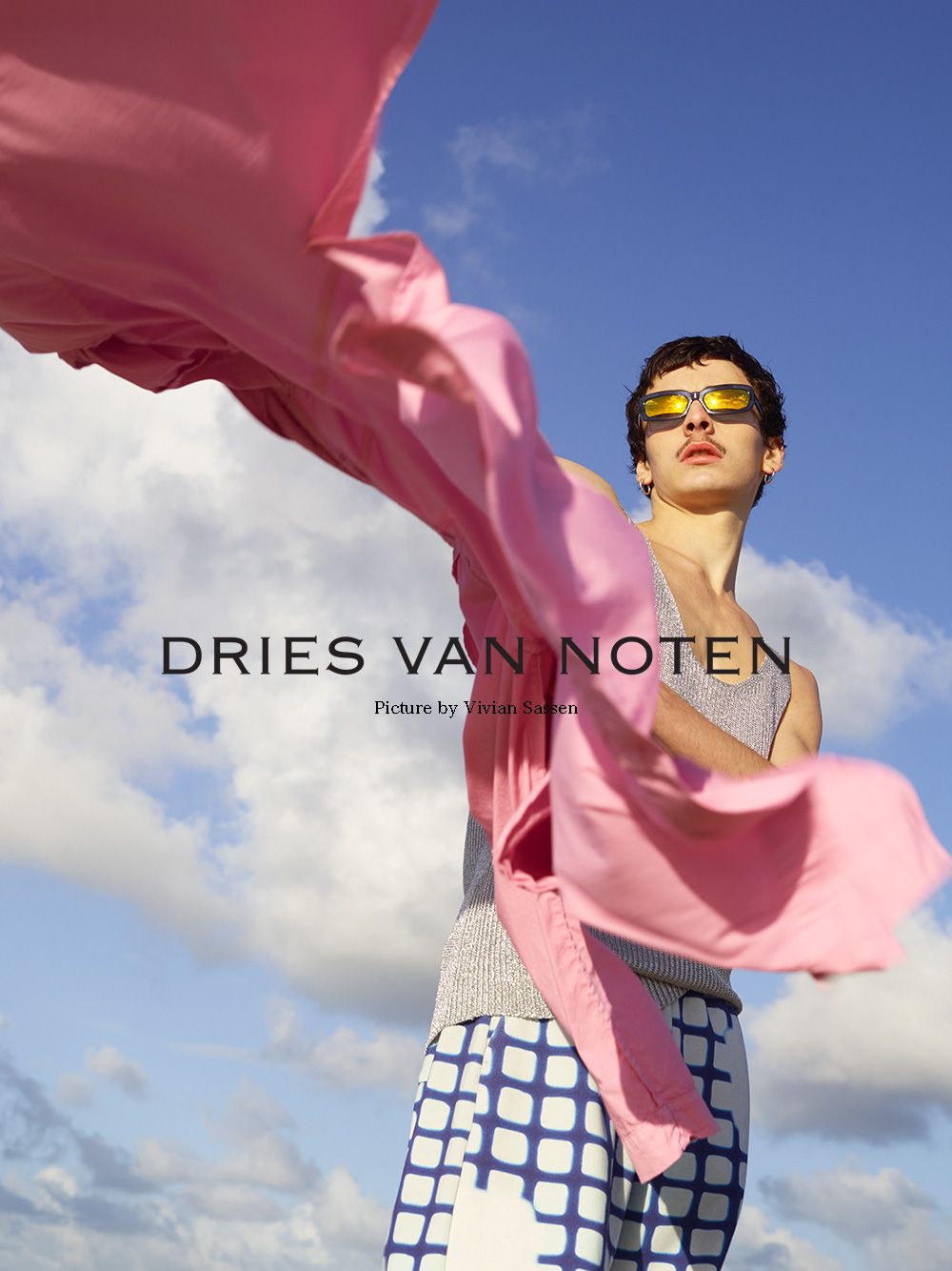 DRIES VAN NOTEN/21ss デニムジレ-