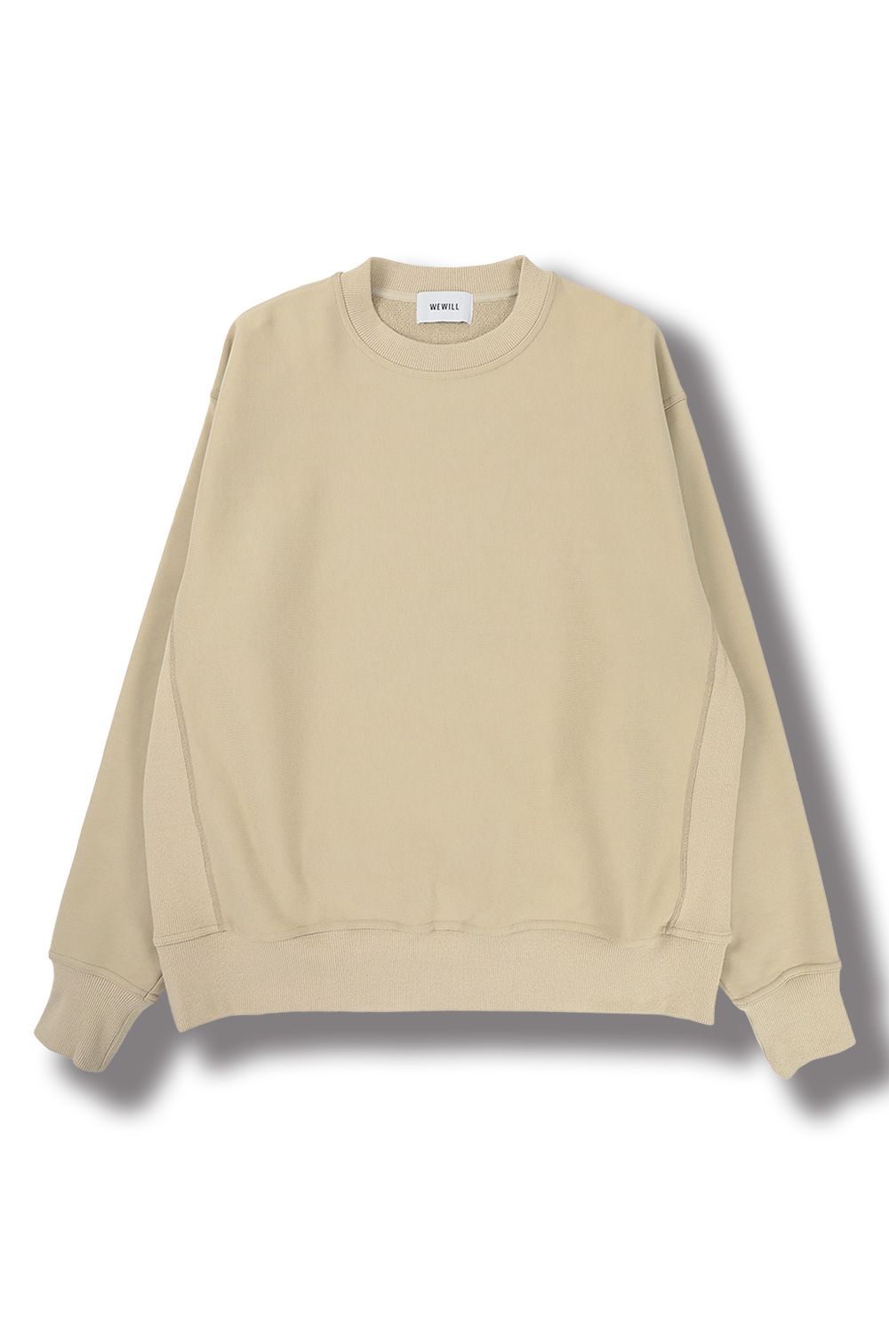 WEWILL - 【ラスト1点】HORIZONTAL SWEATSHIRT(SAFARI) | Acacia