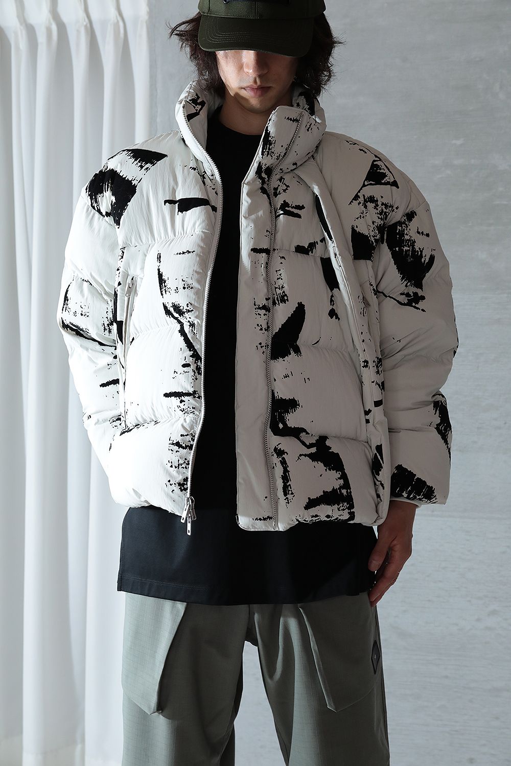 Y-3 - 【ラスト1点】FLOCK PUF JKT(BLACK/ORBIT GREY/IL2036) | Acacia