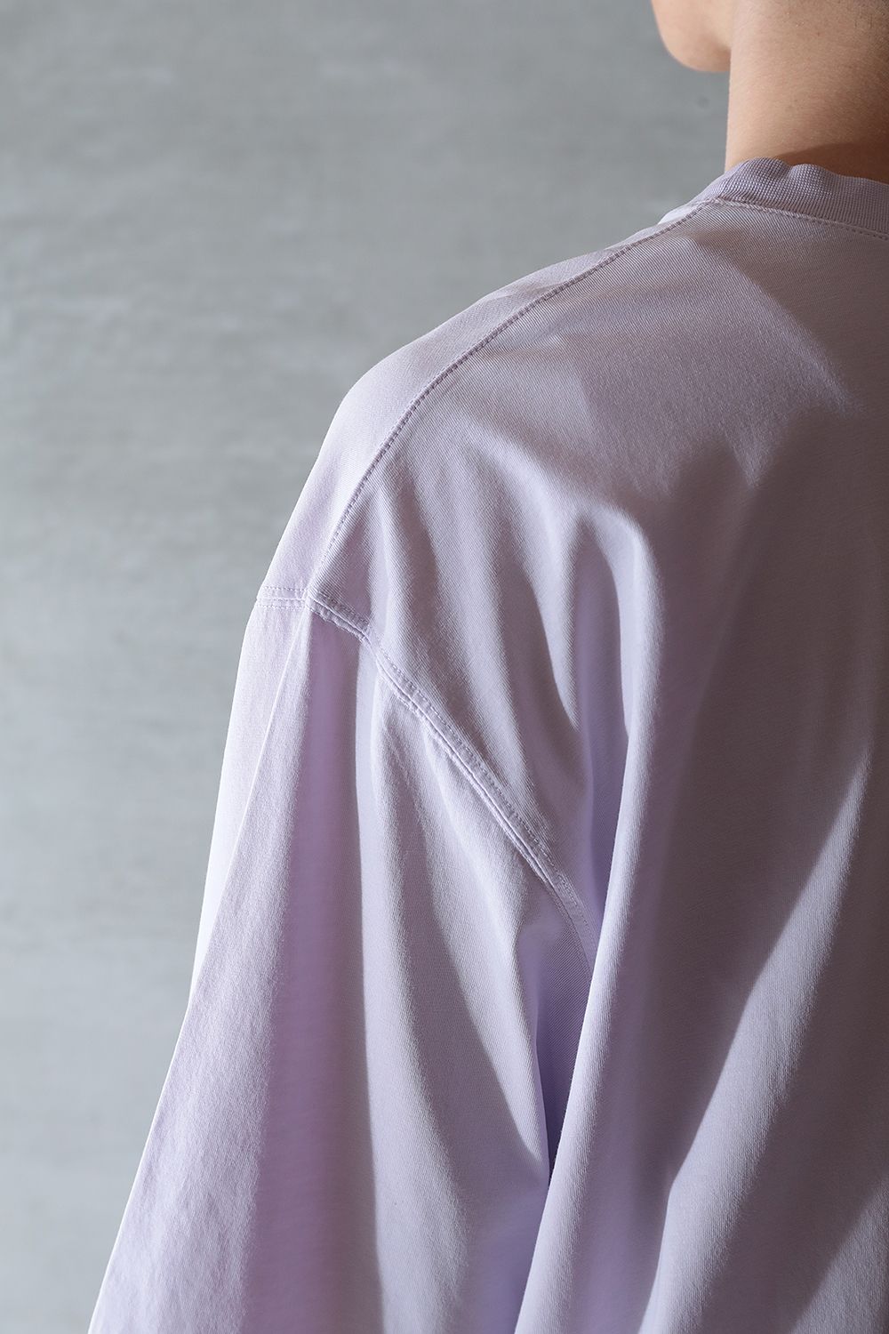 LEMAIRE - SHORT SLEEVE T-SHIRT(LILAC) | Acacia ONLINESTORE