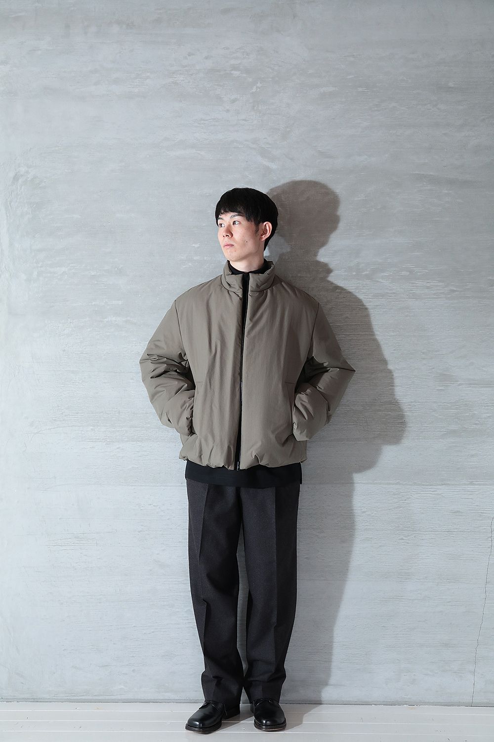 WEWILL SOLID PUFFER JACKET定価74800円 - ブルゾン