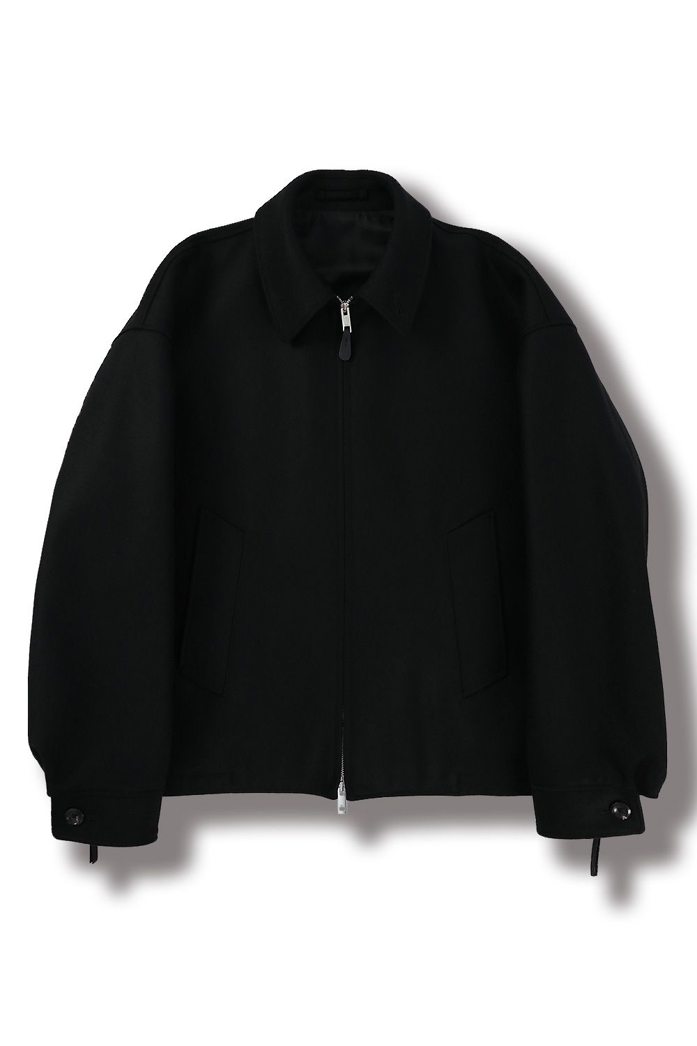 THE RERACS - 【23AW】RERACS BAL COLLAR HARRINGTON JACKET(BLACK