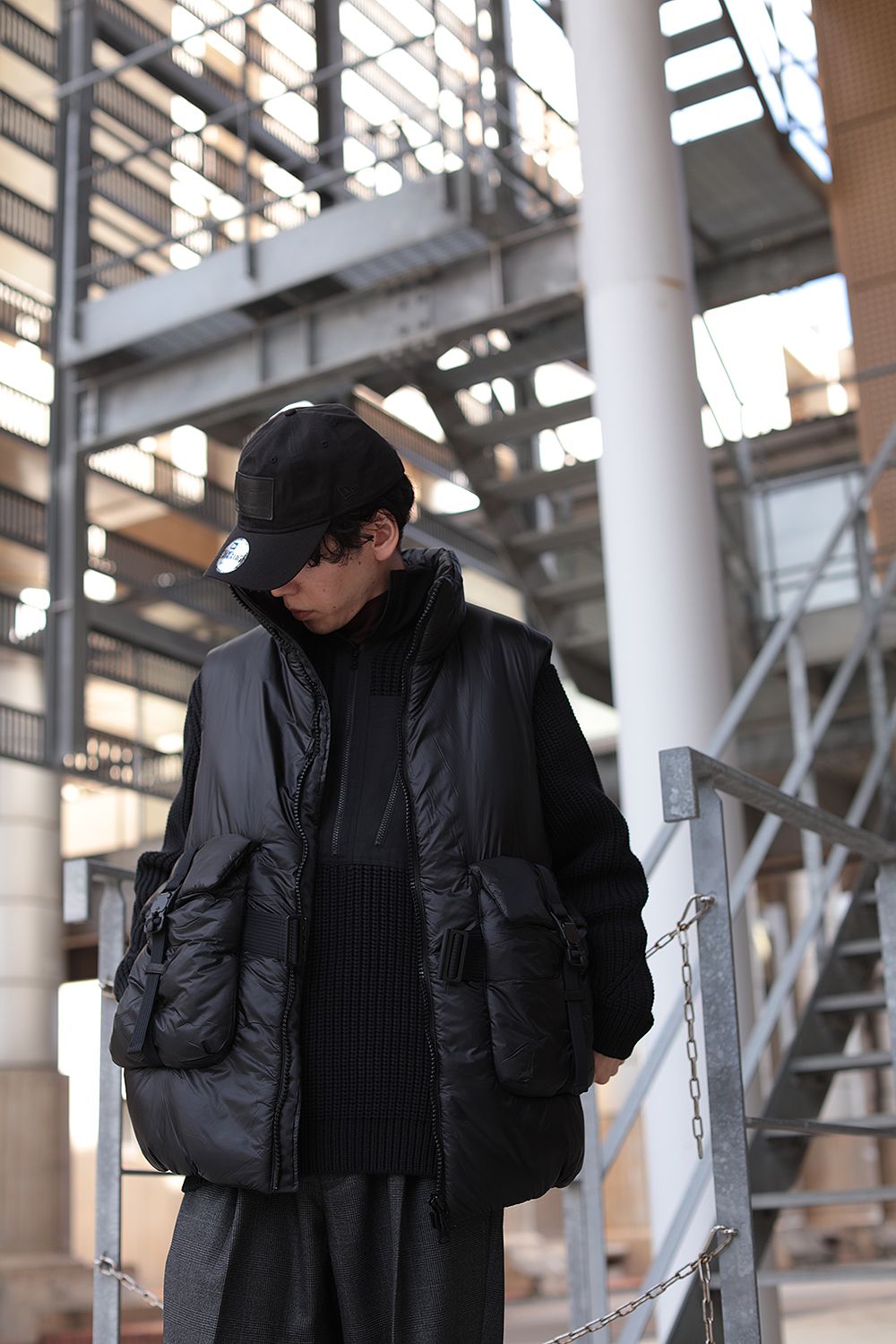 Y-3 - M CH3 LIGHT WEIGHT PUFFY VEST(BLACK) | Acacia ONLINESTORE