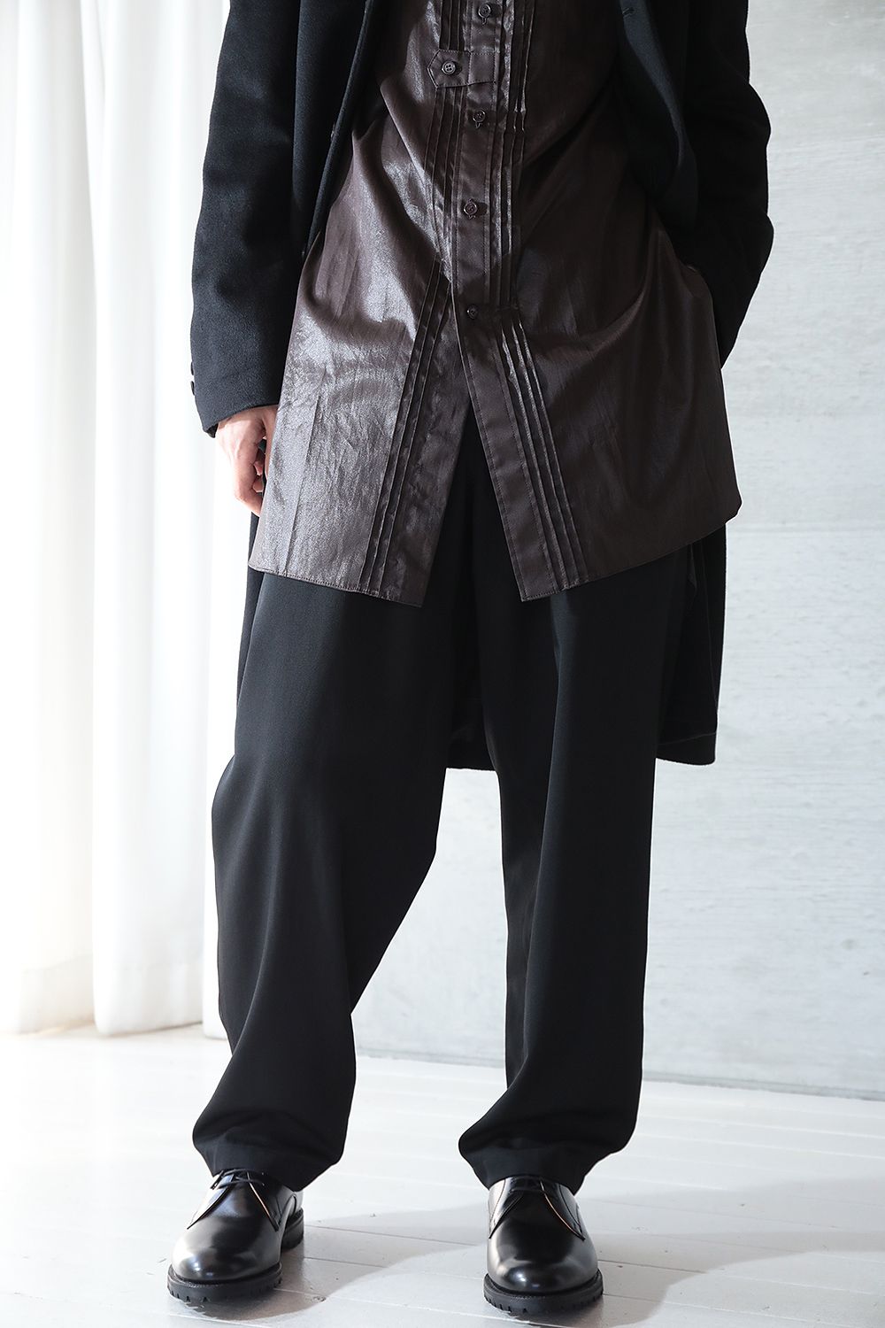 在庫あります Yohji Yamamoto 　パンツ　スラックス　テーパード　サイズ1 その他