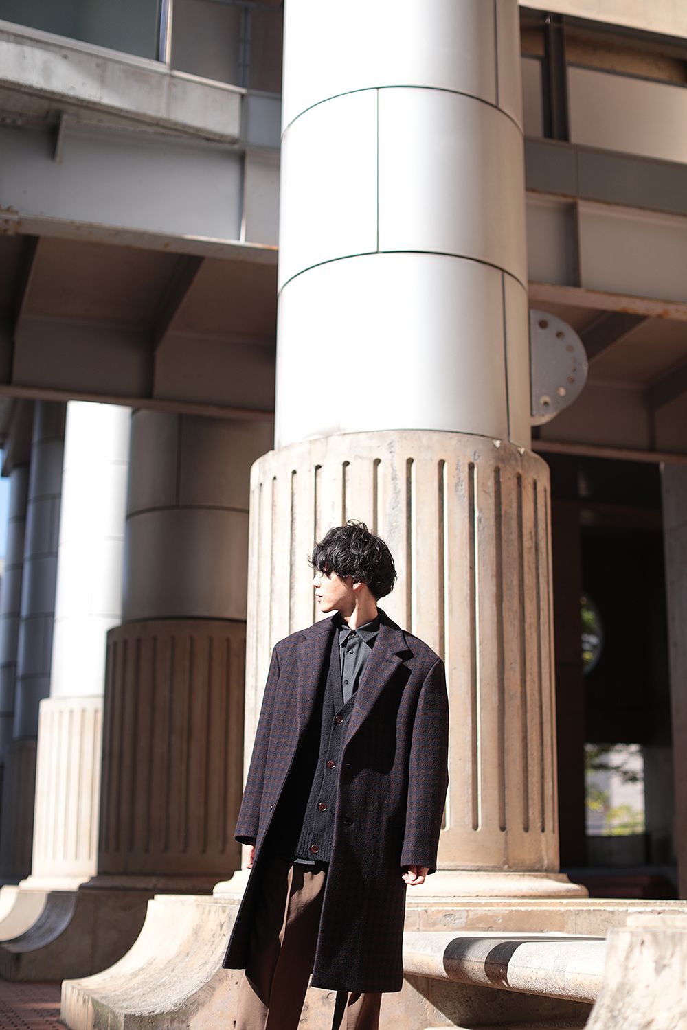 LEMAIRE - 【ラスト1点】CHESTER FIELD COAT(DARK BROWN