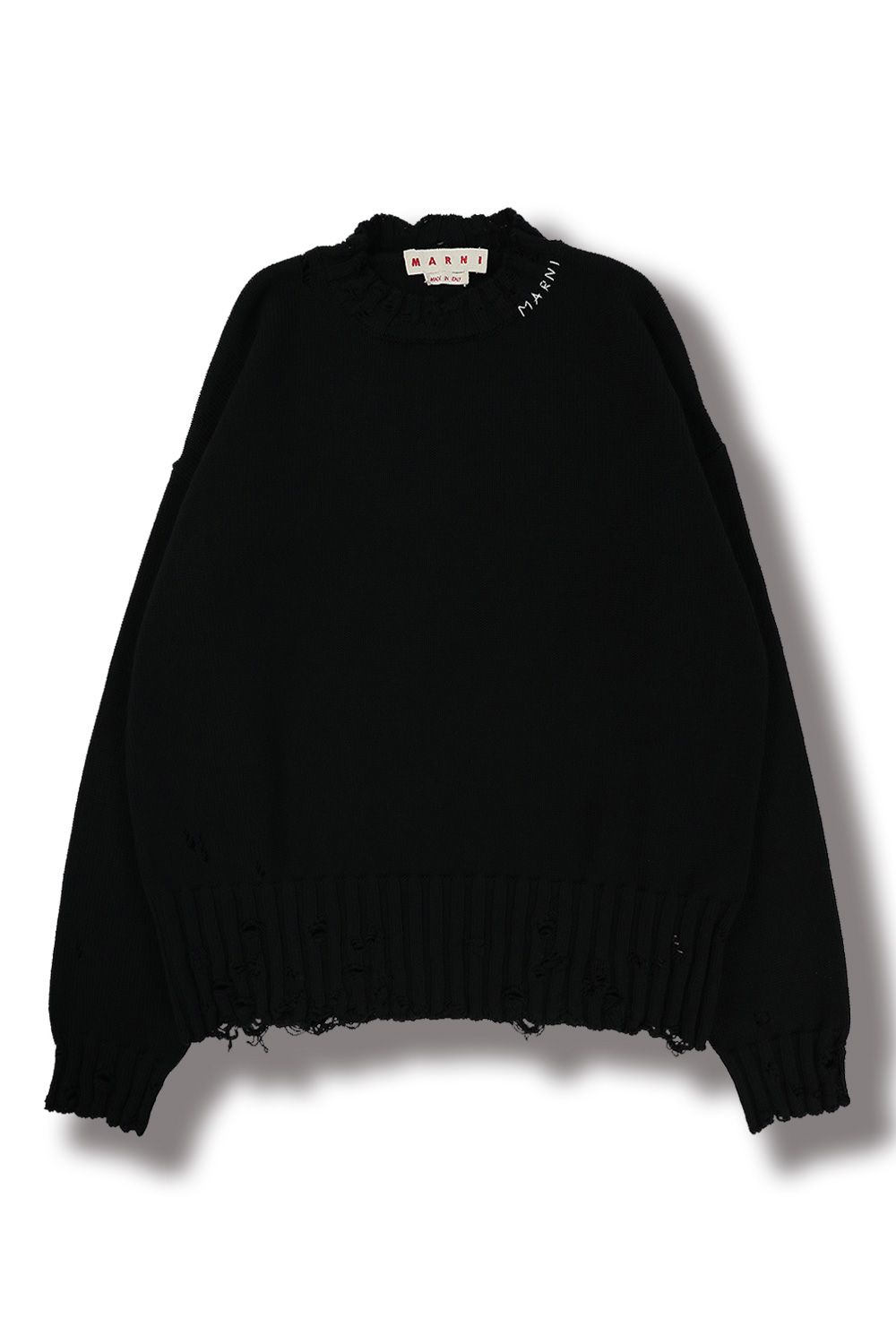 MARNI - 【23AW】CREW NECK L/S SWEATER(BLACK) | Acacia ONLINESTORE