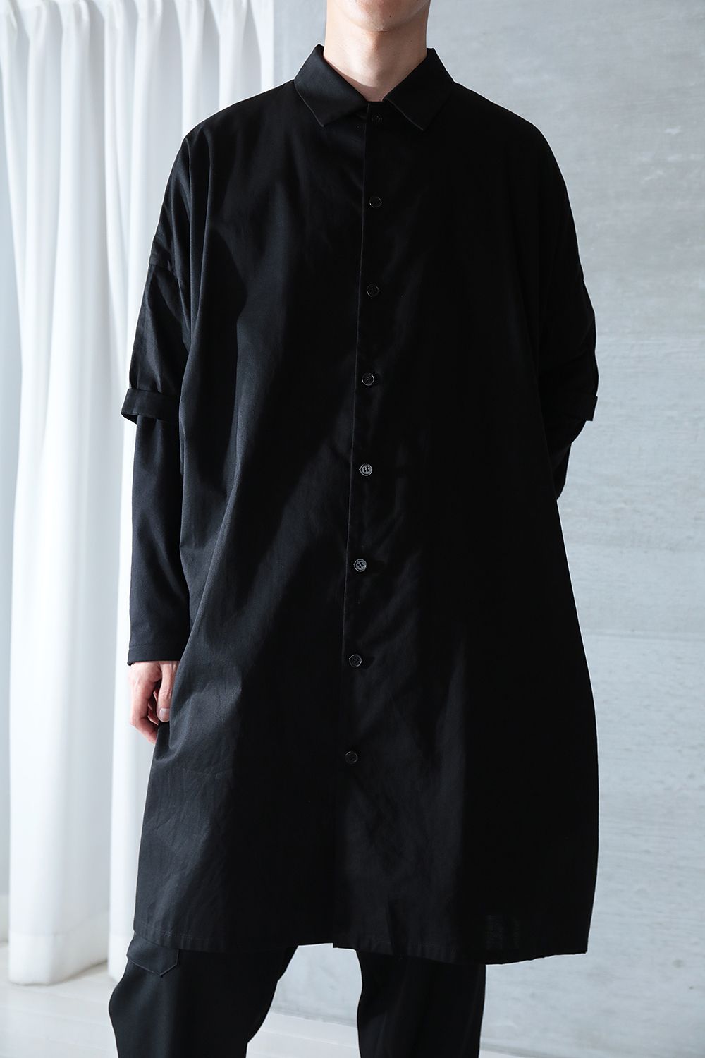 yohji yamamoto - 【Y's】O-半袖シャツD(BLACK) | Acacia ONLINESTORE